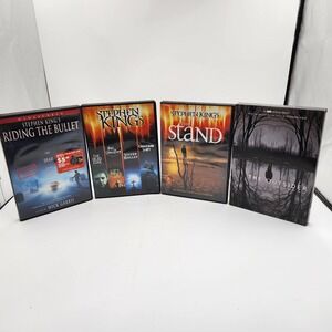 Collection of Stephen King Horror Drama Movies & TV Mini Series DVD Disc Lot 4